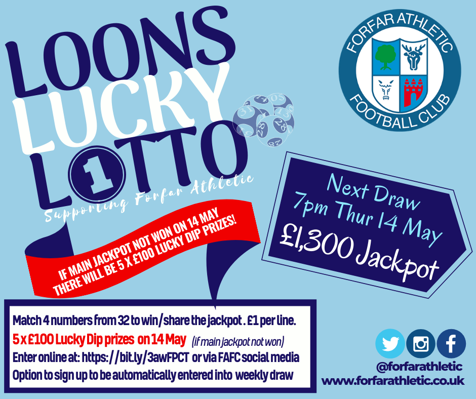 Loons Lucky Lotto Week 1 graphic