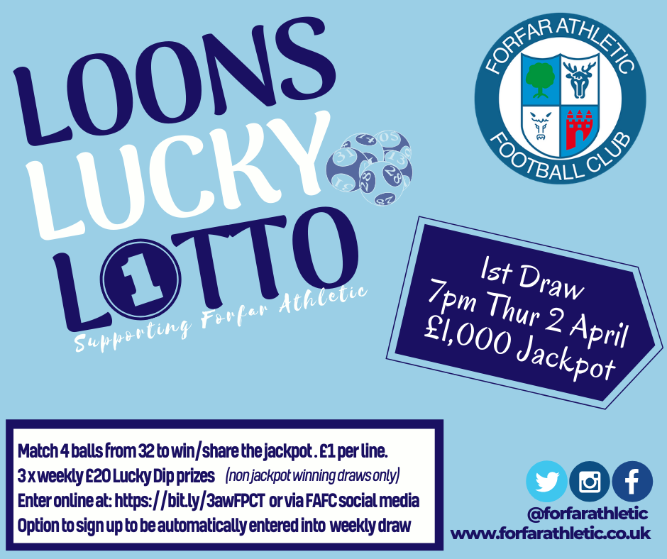 Loons Lucky Lotto Week 1 graphic