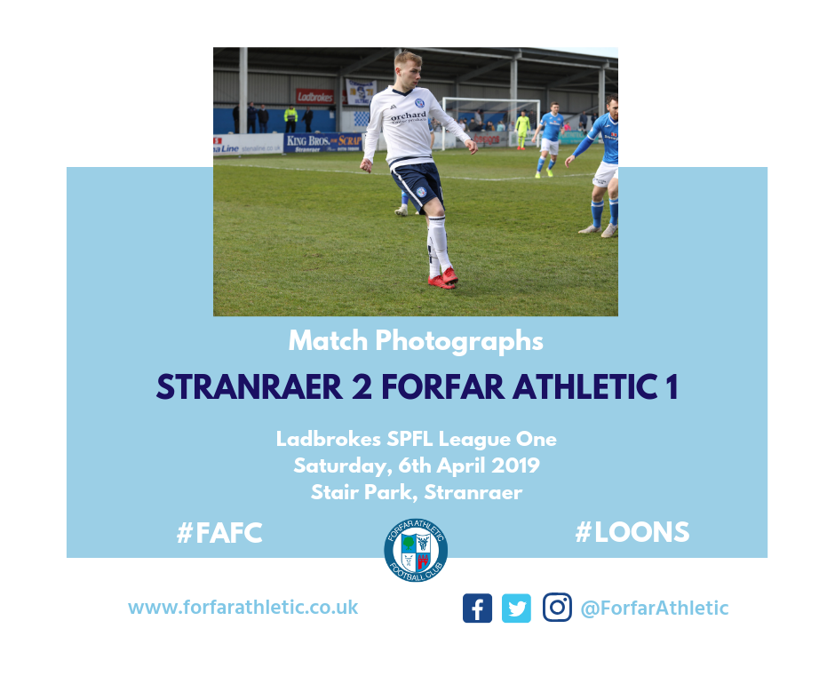 2019 04 06 Stranraer 2 Forfar Athletic 1